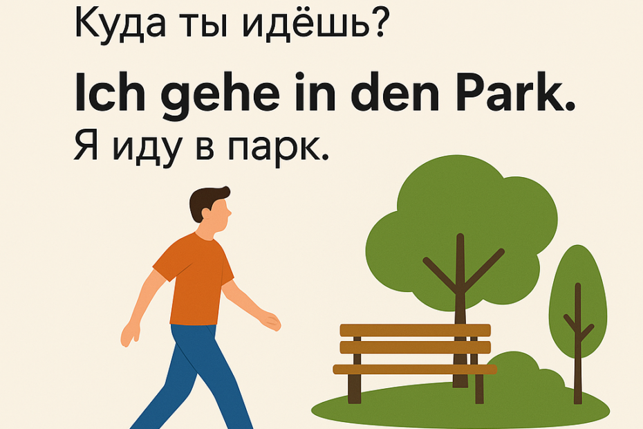 предлоги места в немецком языке